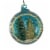 Holiday Ornament Jewel-Tide Bottle Brush Tree Ball Diorama Glittered Lc0663 Blue Perspective: front