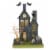 Cody Foster Haunting Halloween House Paper Bats Pumpkins Putz Ha011. Perspective: front