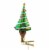 Blu Bom Christmas Mushroom Clip On Glass Ornament Decorated Fungus 2021-236 Perspective: front