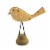 Home Decor Terrazzo Bird On Stand Metal Mother's Day Cb176063 Orange Perspective: front