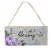 Home Decor Floral Sentiment Plaque Wood Friends Family Love Er63788 Blessing Perspective: front