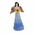 Figurine Angel Holding Flower Polyresin Mother's Day Spring Er63859 Yellow Perspective: front