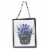 Home Decor Lavender Wildflower Wall Decor Metal Mother's Day Cg176913 Barrell Perspective: front