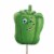 Home & Garden Vegetable Garden Marker Metal Stake Summer S22049 Pepper Perspective: front