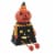 Halloween Light Up Treat Sack Sitter Johanna Parker Spooky Light R0073 Pumpkin Perspective: front