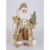 Christmas Lt. Gilded Gold Santa Plastic Christmas Presents Tree Cc1852 Perspective: front