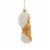 Holiday Ornament Cannoli Glass Italian Food Ricotta Sicily Go8360 Perspective: front