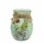 Stony Creek Mason Jar Blooms Lit Small Jar Electric Flowers Mother's Day Bfb2280 Coral Perspective: front