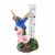 Home & Garden Hummingbird Rain Guage Polyresin Measure Water A7227 Blue Perspective: front