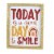 Home Decor Inspirational Wall Plaque Plastic Positive Attitude Cb176071 Today Perspective: front