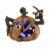 Halloween Silly Eyes Pumpkins Polyresin Lighted LED Th00693 One Eye Perspective: front