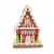 Christmas Candy Sprinkles House Gingerbread Peppermint Gbj0014 Lime Trees Perspective: front