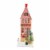 Christmas Vintage Santa Townhouse Paper Board Putz Picket Fence Hou336 Perspective: front