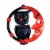 Halloween Sinister Moon Wall Decor Paper Mache Owl Angry Moon Pm228 Perspective: front