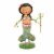 Lori Mitchell Marina Mermaid Polyresin Ocean Sea Shells Fins 34038 Perspective: front