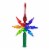 Blu Bom 15.50 Inch Pride Tree Topper Glass Finial Rainbow Lgbtqi Gay 2022-302 Perspective: front