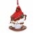 Holiday Ornament Cardinal Cup Ornamrent Holly Teacups Saucer 135077 Joy Perspective: front