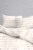 Anti-Bacterial 100% Cotton Sateen Duvet Set Gold Stripe 45 Full Queen Perspective: front