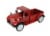 Rustic Metal Antique Pickup Truck Indoor or Outdoor Planter-Red Western Décor Perspective: front