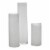 Jamie Young Co Gwendolyn Coastal Glass Hand Blown Vases in White (Set of 3) Perspective: front
