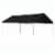 Caravan Canopy Domain 10 x 20 Foot Straight Leg Instant Canopy Tent Set, Black Perspective: front