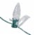 39032 All in One Clear Christmas Light Clip, C7/C9 Base, Shingle, 25 Pack Perspective: front