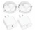 iPhone Charger -  13 12 pro max 11 X/8/8+ 7/7 +/6/6S/6+ /5S/SE/Mini/Air/Pro Cases - 2 Pack Perspective: front