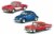 MTI Diecast Pullback Car Set Perspective: front