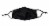 ORLY Ladies' Adjustable Safety & Protection Fabric Mask - Black Perspective: front