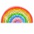 Bigjigs Toys Wooden Stacking Rainbow - Large Perspective: front