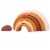 Bigjigs Toys, Natural Stacking Rainbow Perspective: front