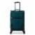U.S. Traveler Esther Carry-On Expandable Spinner Luggage - Teal Perspective: front