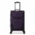 U.S. Traveler Esther Carry-On Expandable Spinner Luggage - Purple Perspective: front