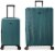 Traveler's Choice Dana Point Expandable Hard-Shell Luggage Set with USB Port - Spruce Perspective: front