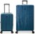 Traveler's Choice Dana Point Expandable Hard-Shell Luggage Set with USB Port - Navy Perspective: front
