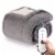 Sunbeam Heated Throw Blanket - Solid Gray Perspective: front