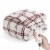 Sunbeam Heated Throw Blanket - Tartan Plaid Red Perspective: front