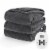 Sunbeam Heated Blanket - Gray Perspective: front