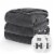 Sunbeam Heated Blanket - Gray Perspective: front