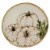 Tabletop Fall Harvest Round Platter Ceramic Autumn Pumpkins Er66928 Perspective: front