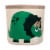 3 Sprouts Canvas Storage Bin - Laundry and Toy Basket for Baby and Kids - Dinosaur Perspective: front