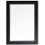 Vinnova Florence 30 Bathroom Vanity Framed Wall Mirror in Espresso Perspective: front