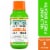 TheraBreath Fresh Breath Mouthwash Travel Size Mild Mint Alcohol-Free Perspective: front