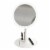 Fancy Bath Outlet LED Table Top Light Up Plastic Mirror in White Perspective: front
