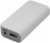 CELLCandy Portable Power Bank - White Perspective: front