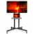 Mobile Stand with Wheels for 32-65 TV by Mount Factory Perspective: front