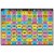 Ashley Smart Poly Learning Mat 12  x 17  Double-Sided Sight Words ASH95005 Perspective: front