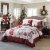 MarCielo 3 Pcs Christmas Quilt Bedspread Set B013 Perspective: front