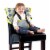 CozyBaby Portable Washable Travel Cloth Easy Seat High Chair, Charcoal Yellow Perspective: front