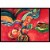 Carolines Treasures  6043MAT Red Flowers and berries Indoor or Outdoor Mat 18x27 Perspective: front